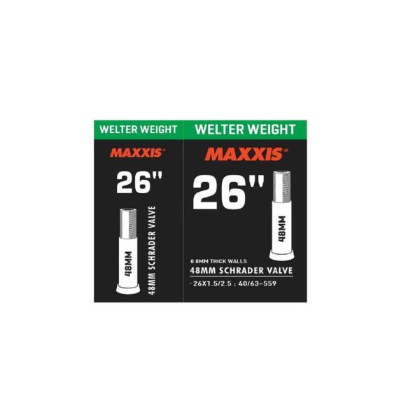 Maxxıs 26X1.5/2.5 48 mm SV Araba Sibop İç Lastik