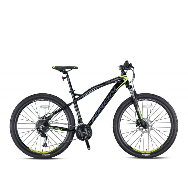 Kron XC 300 H.Disk Dağ Bisikleti Mat Siyah-Neon Sarı
